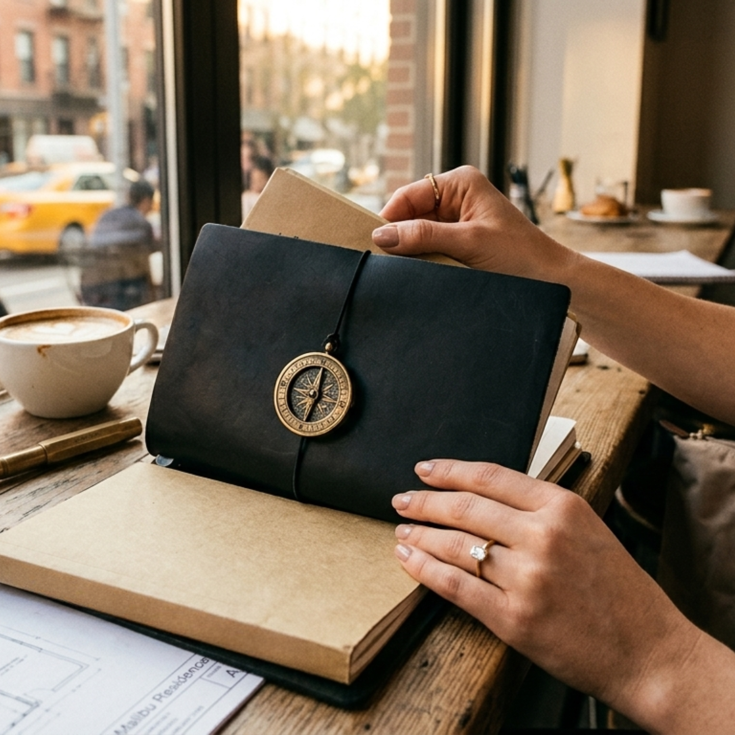 Modulus Sequence | Leather Notebook System