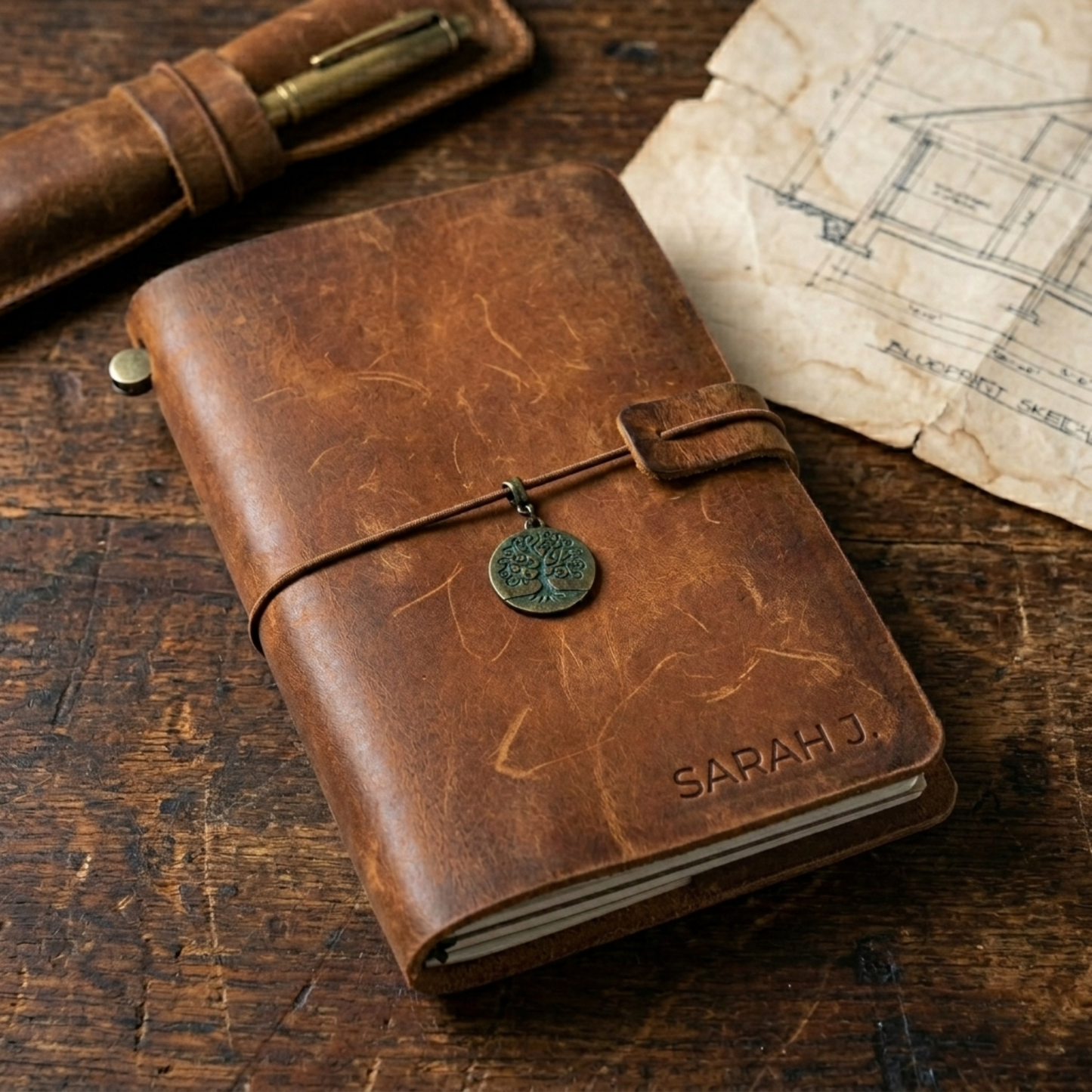 Modulus Sequence | Leather Notebook System